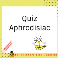 Quiz - Aphrodisiac